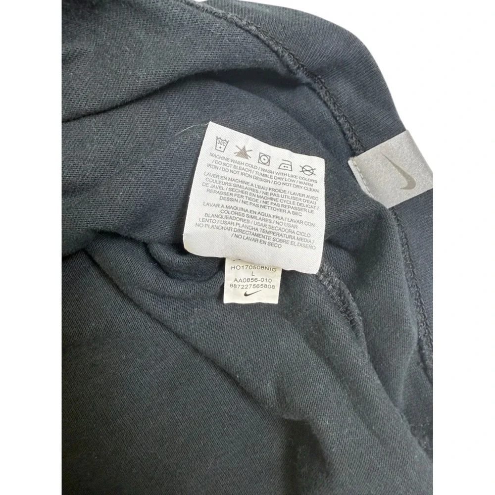 Nike Minnesota‎ Timberwolves Hoodie Mens Large Black  AA0856-010 NBA Tee